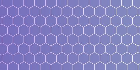 Stylish hexagonal pattern background with glowing accents and modern design elements Metal hexagonal geometric shapes background