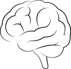 Brain Icon - Mind & Thought Symbol