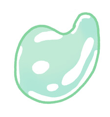 Adorable pastel blue illustration elements in PNG format with transparent background. Perfect for digital scrapbooking, invitations, kids designs, planners, and kawaii-themed projects.