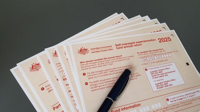 Australian tax form NAT 71226 Self-managed superannuation fund annual return for the year 2025