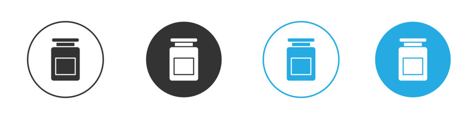 Jar icon, simple flat style, illustration, logo sign symbol pictogram template, for ui or ux.