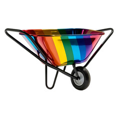 Silver alloy wheel with black accents and five spokes