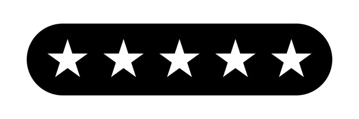 Obraz premium Feedback star. Star rate bar