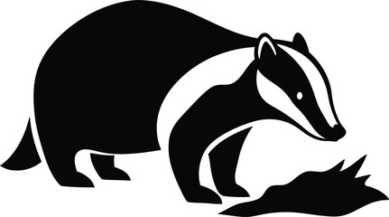 Obraz premium vector illustration of a wolf