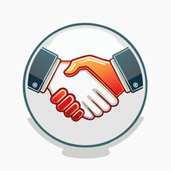 Handshake icon symbolizing agreement