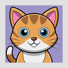 Wild nature square flyer