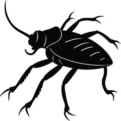 vector illustration of a bug