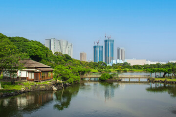 浜離宮恩賜庭園の風景