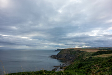 Clifftop,  Whitby, North Yorkshire, UK , Coast, Sea 