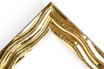 Silver frame for decorating paintings, photographs, posters. 