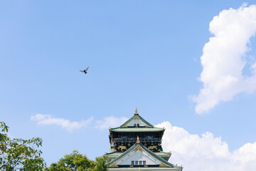 大阪を飛ぶ平和の象徴