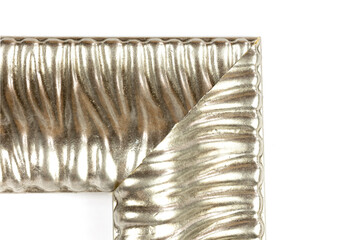 Silver frame for decorating paintings, photographs, posters. 