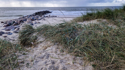 Am Hvidbjerg Strand von Blavand