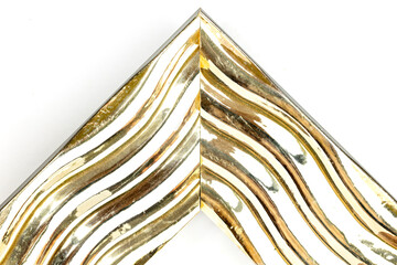 Silver frame for decorating paintings, photographs, posters. 