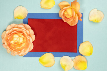 Happy birthday, happy Valentine's Day, happy anniversary greeting card.