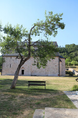 old monastery Piva in the village. Montenegro