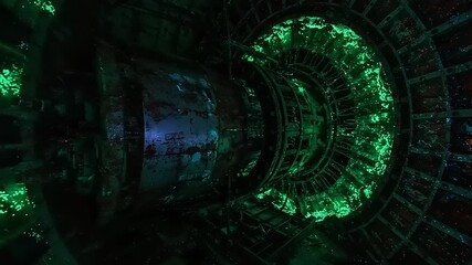 abstract background with binary code