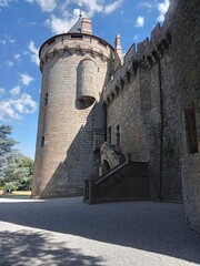 Château de Combourg, Combourg, Ille et Vilaine, Bretagne, France, Village préféré des Français, François-René de Chateaubriand, 