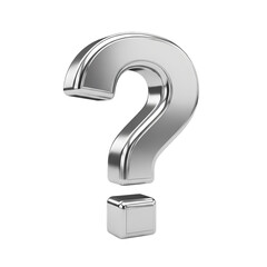 silver question mark