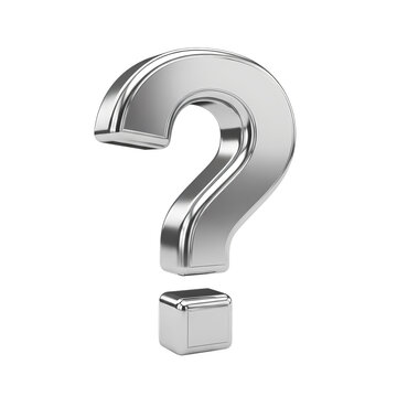 silver question mark