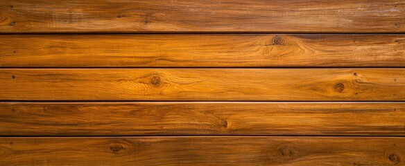 Fototapeta premium The beautifully crafted wooden planks creating a warm and inviting ambiance.