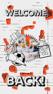 3D Sketch School Time Intro - Vertical