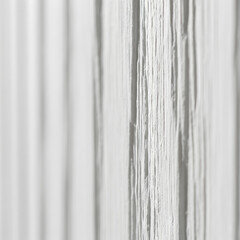 Fototapeta premium A white background with a vertical, ridged line texture. An abstract and modern pattern for architectural or industrial designs.