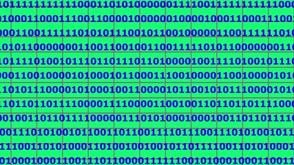 Digital symbol bitcoin crypto currency flowing on background. Big data loopable of technology background. - Powered by Adobe