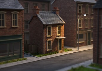 Emberglow on Cobblestone Lane