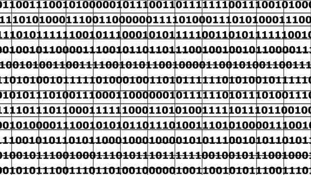 Digital symbol bitcoin crypto currency flowing on background. Big data loopable of technology background, data security, computer crime.