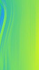Abstract green blue and yellow wave background ideal for energetic designs, vibrant marketing materials, playful presentations, and stimulating digital projects.
