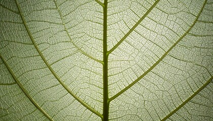 Fototapeta premium Detailed leaf vein structure