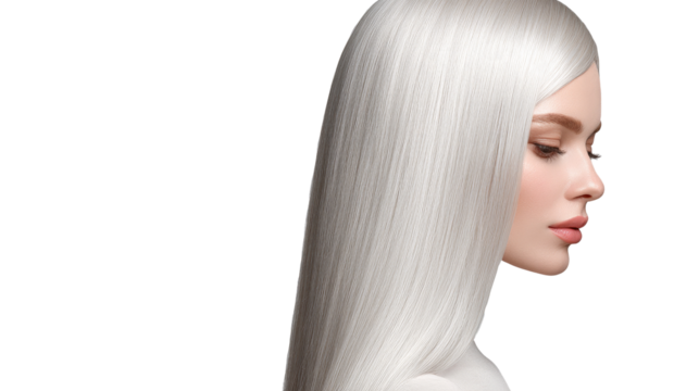 Fashion event showcasing dyed hair wigs for beauty enthusiasts in a studio environment