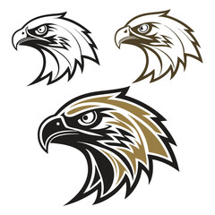 Eagle Head Graphic Designs hawk bird