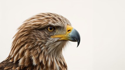 Focused eagle shot with an indistinct background
