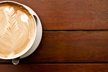 flat white with copyspace