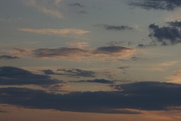 clouds in the sky