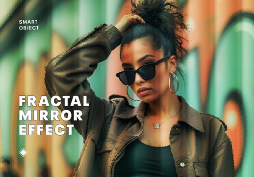 Fractal Mirror Photo Effect