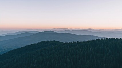Obraz premium Dawn breaks over the highlands