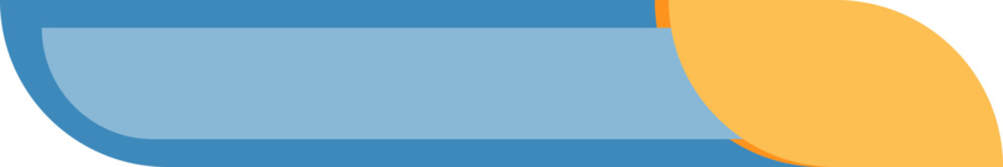 Obraz premium Blue label card with rectangle shape