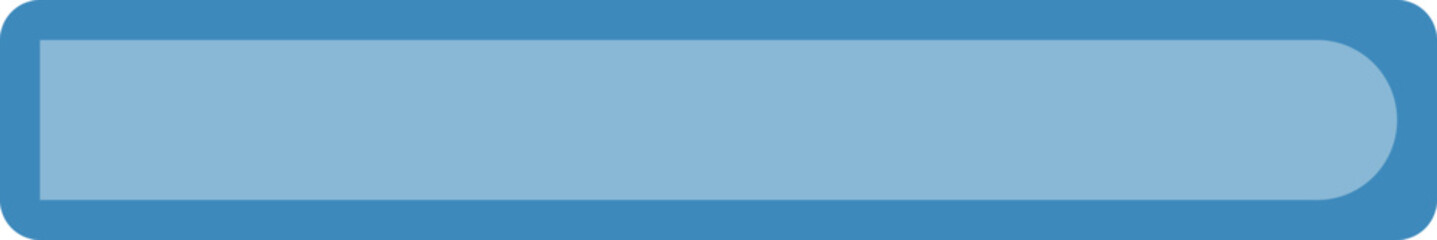 Blue rectangle shape template in vector design