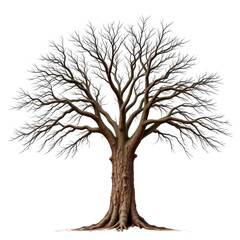 Obraz premium a tree with snow covering its branches and leaves, creating a serene winter scene. the tree stands alone in the center of the image, emphasizing its prominence