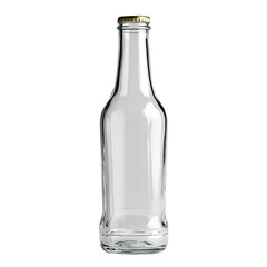Clear glass bottle with metal cap (4)