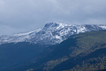Fototapeta premium Mountains with snow in Patagonia