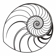 Obraz premium Vector art of circular mandala pattern with intricate geometric designs isolated on white background