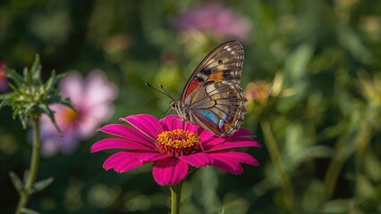 Insect fluttering on a barrier island along the Atlantic coast