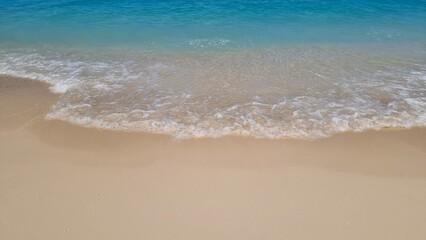 beach sea sand  pebvles background  from egramnoi beach greece