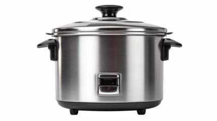 stainless steel pan isolated