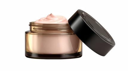 black cosmetic cream and brush