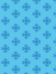 seamless pattern with snowflakes